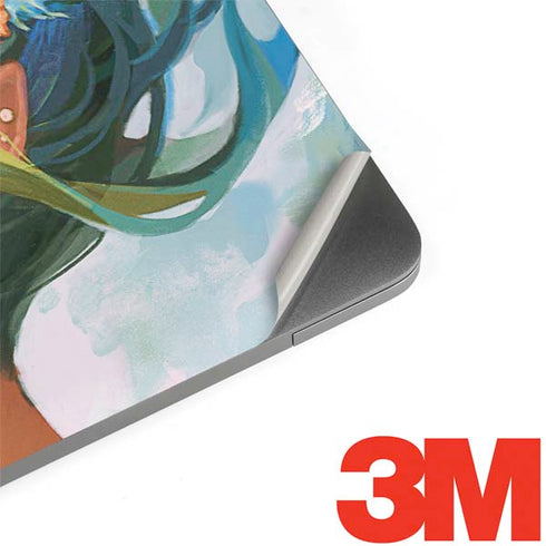 Mermaid with Sea Stars in Her Hair by Ivy Dolamore MacBook Skins