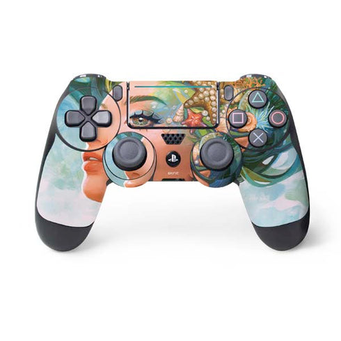 Mermaid with Sea Stars in Her Hair by Ivy Dolamore PlayStation PS4 Skins