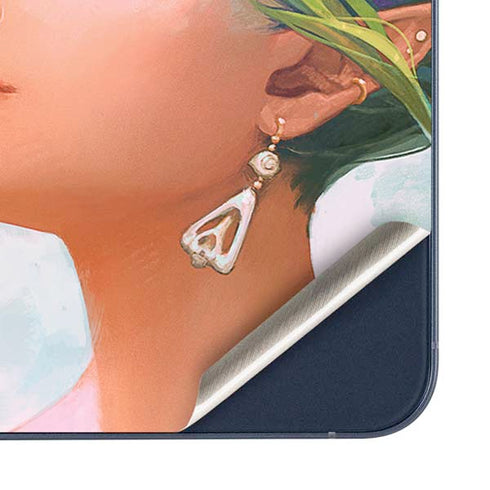 Mermaid with Sea Stars in Her Hair by Ivy Dolamore Galaxy A35 5G Skin