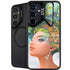 Mermaid with Sea Stars in Her Hair by Ivy Dolamore Galaxy S25 Plus Kickstand Case