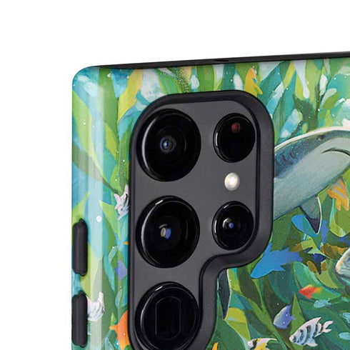 Mermaid with Sea Stars in Her Hair by Ivy Dolamore Galaxy S25 Ultra Impact Case
