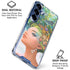 Mermaid with Sea Stars in Her Hair by Ivy Dolamore Galaxy S25 Clear Case