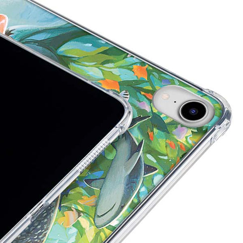 Mermaid with Sea Stars in Her Hair by Ivy Dolamore iPad 11th Gen (2025) Clear Case