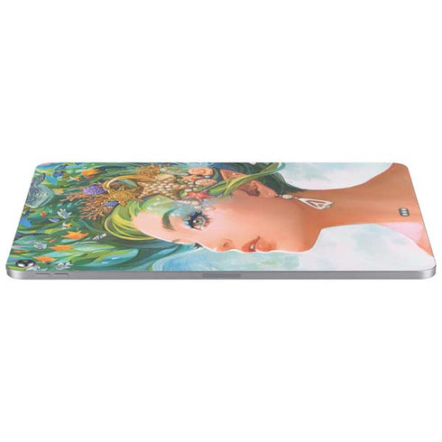 Mermaid with Sea Stars in Her Hair by Ivy Dolamore Apple iPad Air Skin