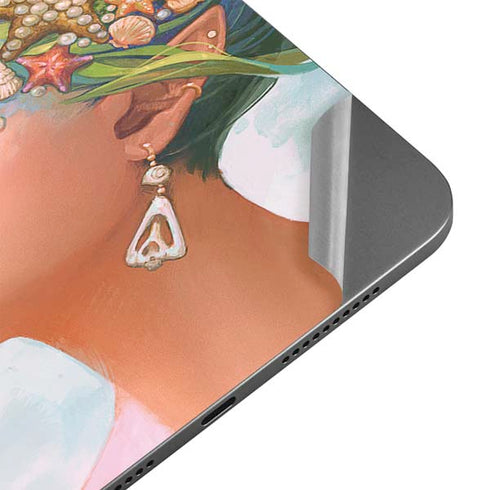 Mermaid with Sea Stars in Her Hair by Ivy Dolamore Apple iPad Mini Skin