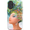 Mermaid with Sea Stars in Her Hair by Ivy Dolamore iPhone 16 Impact Case