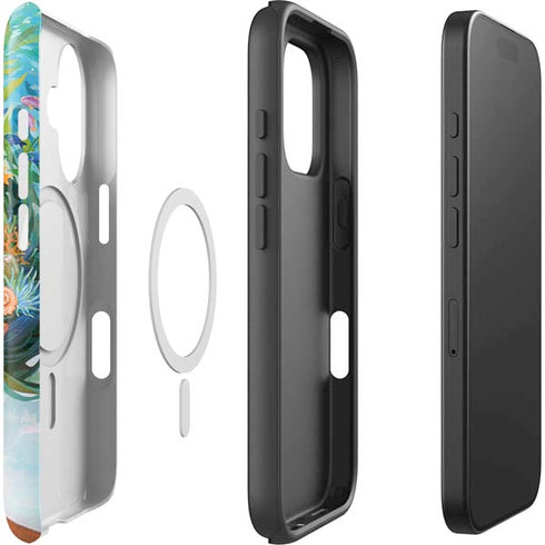 Mermaid with Sea Stars in Her Hair by Ivy Dolamore iPhone 16 Magsafe Impact Case