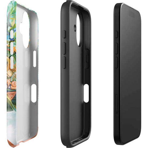 Mermaid with Sea Stars in Her Hair by Ivy Dolamore iPhone 16 Plus Impact Case