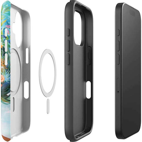 Mermaid with Sea Stars in Her Hair by Ivy Dolamore iPhone 16 Plus Magsafe Impact Case