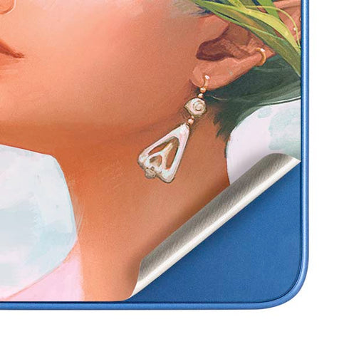 Mermaid with Sea Stars in Her Hair by Ivy Dolamore Moto G Play 4G (2024) Skin