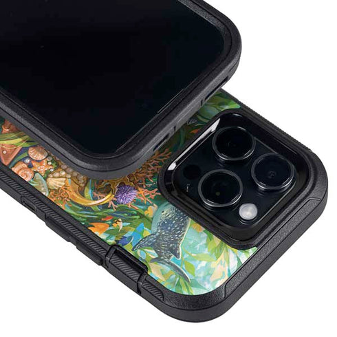 Mermaid with Sea Stars in Her Hair by Ivy Dolamore Otterbox Defender iPhone Skin