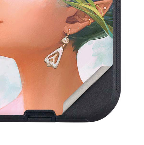 Mermaid with Sea Stars in Her Hair by Ivy Dolamore Otterbox Defender iPhone Skin