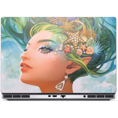Mermaid with Sea Stars in Her Hair by Ivy Dolamore Dell Precision Skin