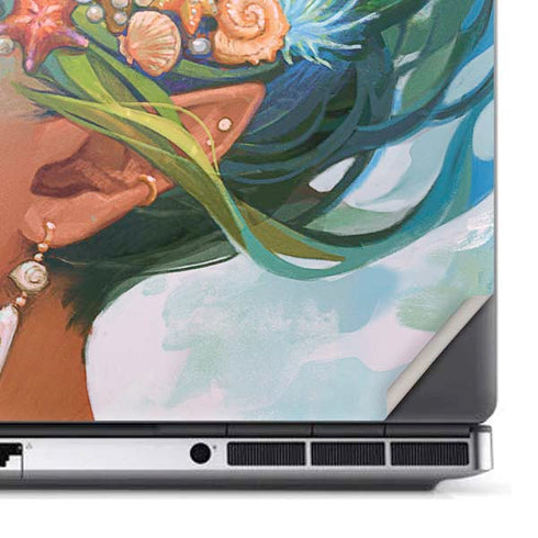 Mermaid with Sea Stars in Her Hair by Ivy Dolamore Dell Precision Skin