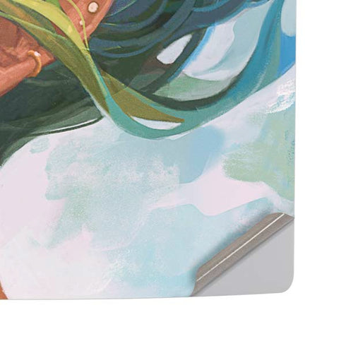 Mermaid with Sea Stars in Her Hair by Ivy Dolamore PS5 Pro Disk Console Skin