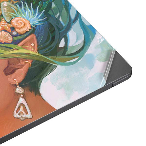 Mermaid with Sea Stars in Her Hair by Ivy Dolamore Surface Laptop 7 15in Skin