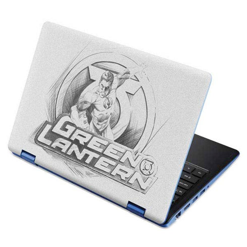 DC Comics Green Lantern Sketch Art Action Pose Aspire R11 11.6in Skin