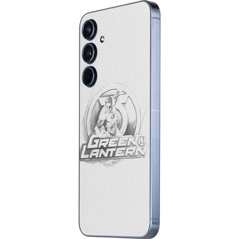 DC Comics Green Lantern Sketch Art Action Pose Galaxy A35 5G Skin