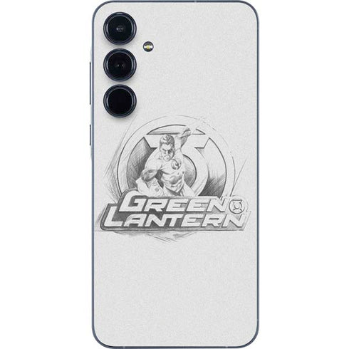 DC Comics Green Lantern Sketch Art Action Pose Galaxy A36 5G Skin
