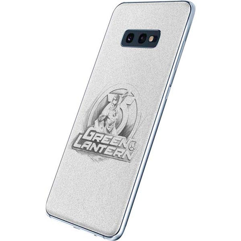 DC Comics Green Lantern Sketch Art Action Pose Galaxy S10e Skin