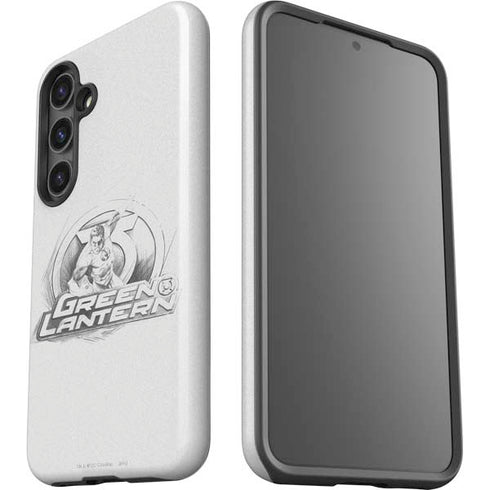 DC Comics Green Lantern Sketch Art Action Pose Galaxy S25 Impact Case