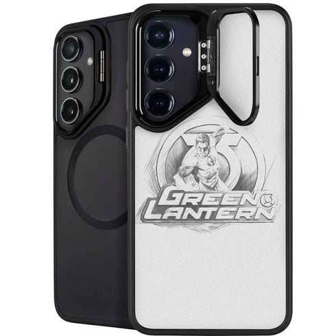 DC Comics Green Lantern Sketch Art Action Pose Galaxy S25 Plus Kickstand Case