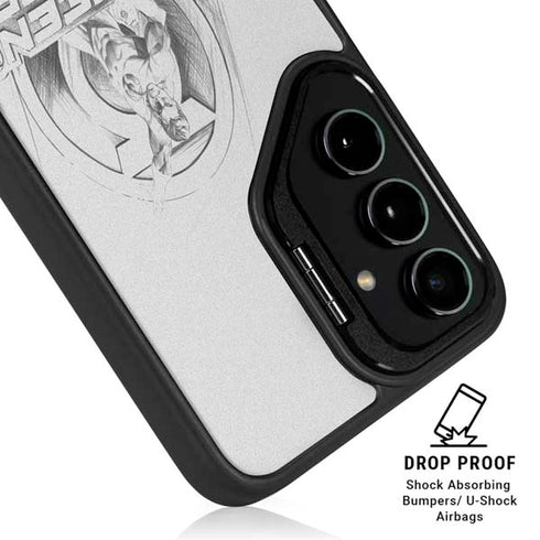 DC Comics Green Lantern Sketch Art Action Pose Galaxy S25 Plus Kickstand Case