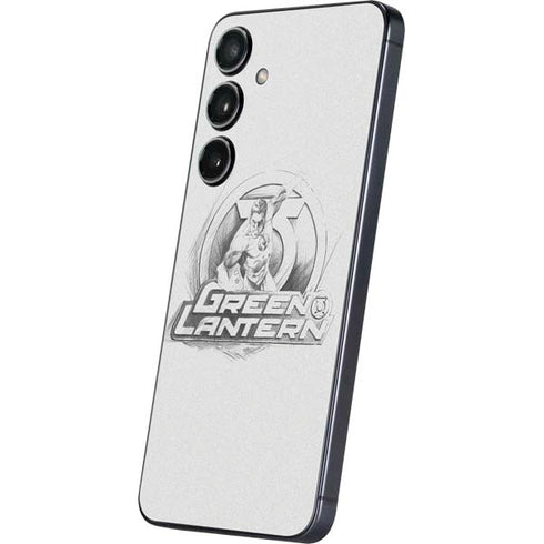 DC Comics Green Lantern Sketch Art Action Pose Galaxy S25 Plus Skin