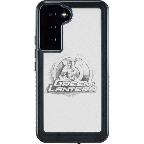 DC Comics Green Lantern Sketch Art Action Pose Galaxy S24 Plus Waterproof Case