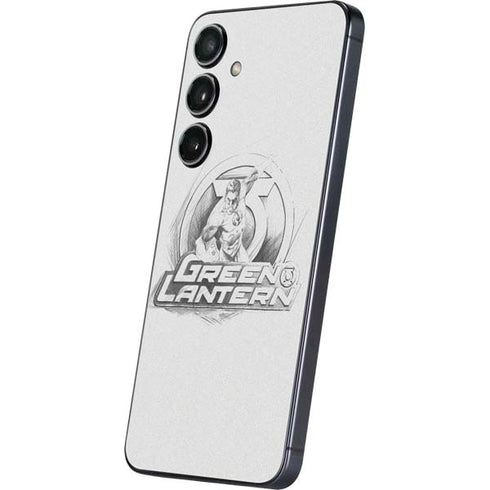 DC Comics Green Lantern Sketch Art Action Pose Galaxy S25 Skin