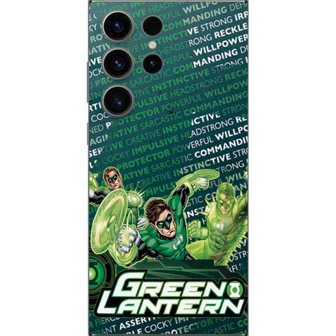 DC Comics Green Lantern Sketch Art Action Pose Galaxy S25 Ultra Skin