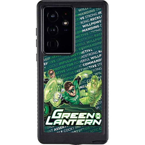 DC Comics Green Lantern Sketch Art Action Pose Galaxy S24 Ultra Waterproof Case