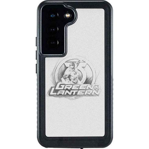 DC Comics Green Lantern Sketch Art Action Pose Galaxy S24 Waterproof Case