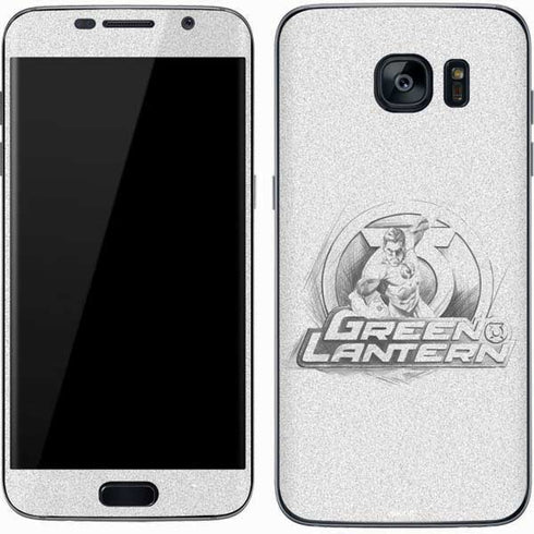 DC Comics Green Lantern Sketch Art Action Pose Galaxy S7 Skin