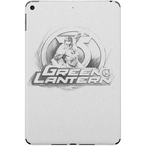 DC Comics Green Lantern Sketch Art Action Pose iPad Skins