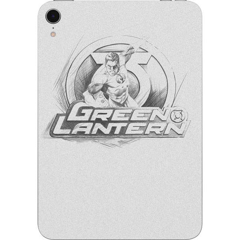 DC Comics Green Lantern Sketch Art Action Pose Apple iPad Mini Skin