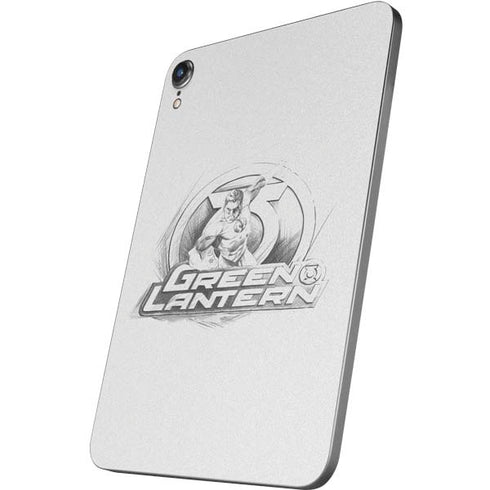 DC Comics Green Lantern Sketch Art Action Pose Apple iPad Mini Skin