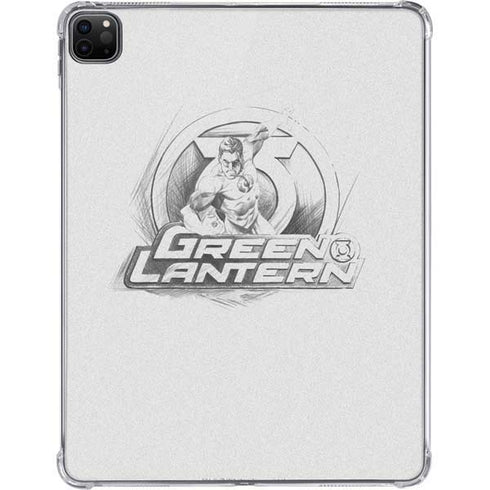 DC Comics Green Lantern Sketch Art Action Pose iPad Pro 11in (2024) Clear Case