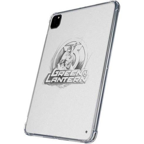 DC Comics Green Lantern Sketch Art Action Pose iPad Pro 11in (2024) Clear Case