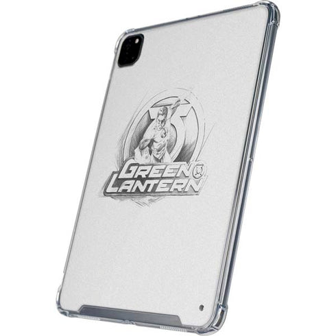 DC Comics Green Lantern Sketch Art Action Pose iPad Cases