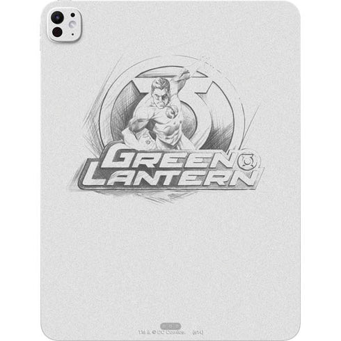 DC Comics Green Lantern Sketch Art Action Pose iPad Pro 13in M4 (2024) Skin