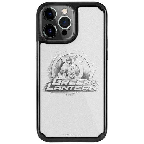 DC Comics Green Lantern Sketch Art Action Pose iPhone Cases