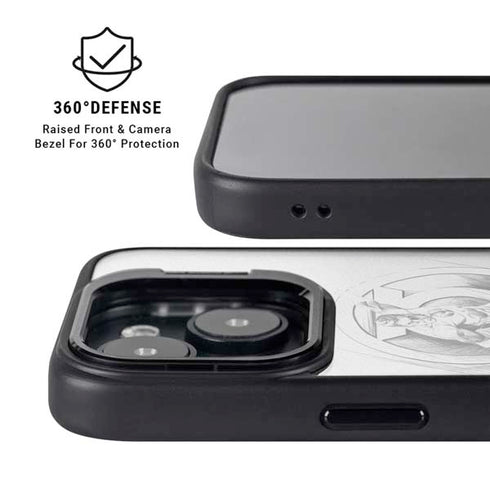 DC Comics Green Lantern Sketch Art Action Pose iPhone 15 Plus Kickstand Case