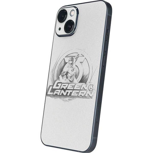 DC Comics Green Lantern Sketch Art Action Pose iPhone 15 Skin