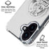 DC Comics Green Lantern Sketch Art Action Pose iPhone 16 Plus Clear Case