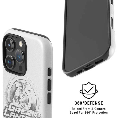 DC Comics Green Lantern Sketch Art Action Pose iPhone 16 Pro Magsafe Impact Case