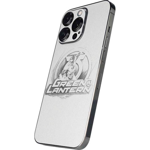 DC Comics Green Lantern Sketch Art Action Pose iPhone 16 Pro Skin
