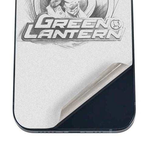 DC Comics Green Lantern Sketch Art Action Pose iPhone 16 Skin