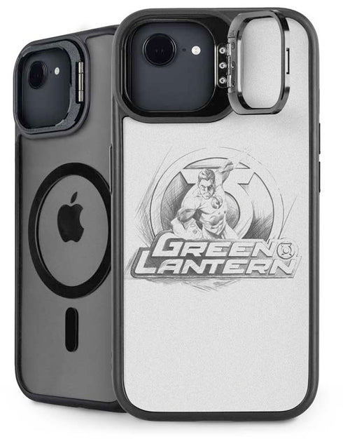 DC Comics Green Lantern Sketch Art Action Pose iPhone 16e Kickstand Case