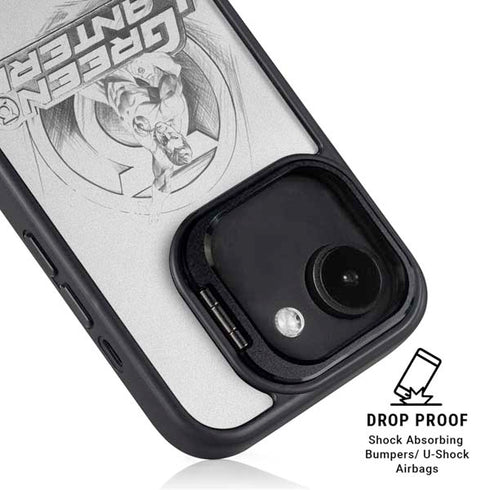 DC Comics Green Lantern Sketch Art Action Pose iPhone 16e Kickstand Case
